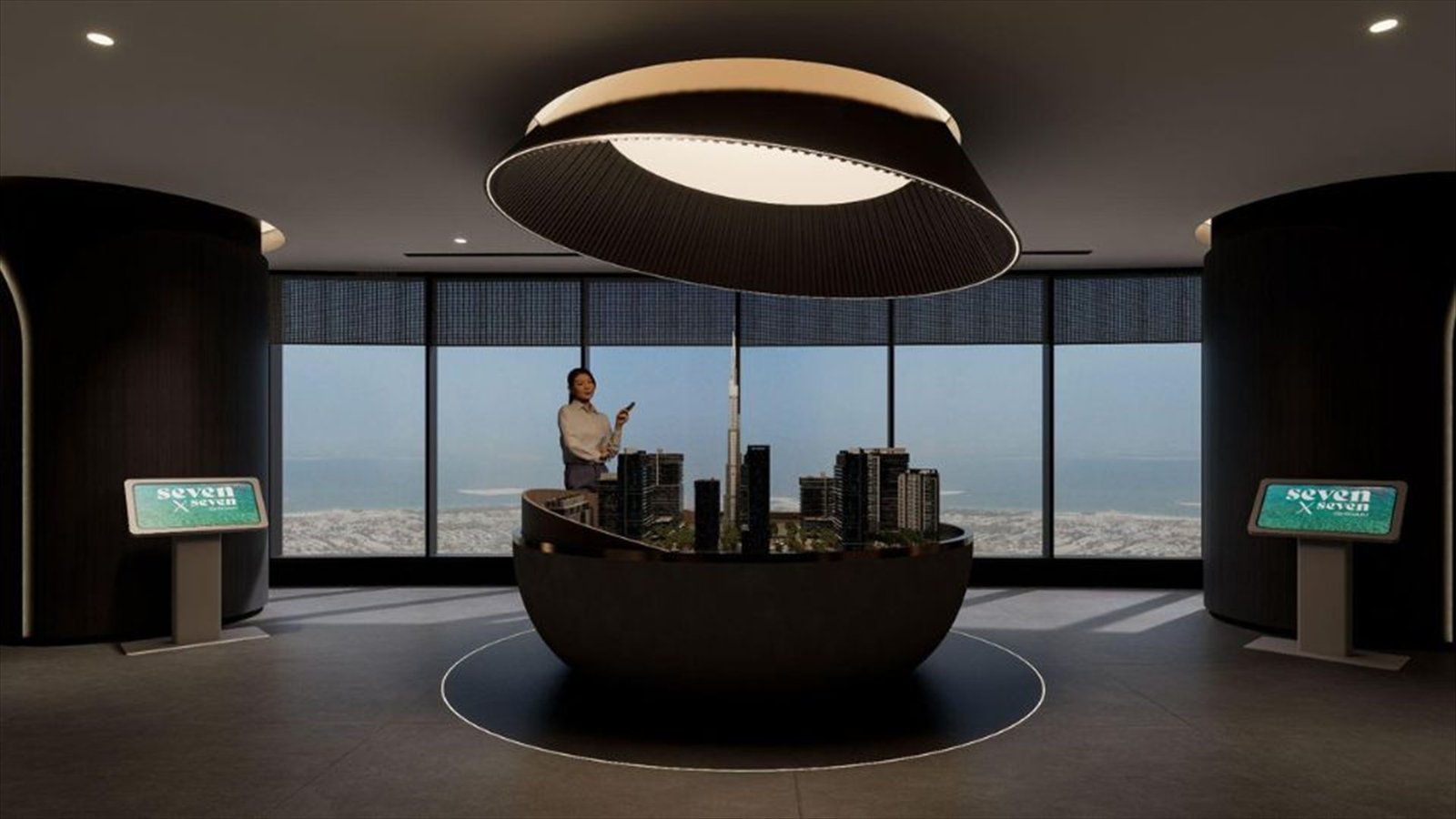 Model walkthrough lounge