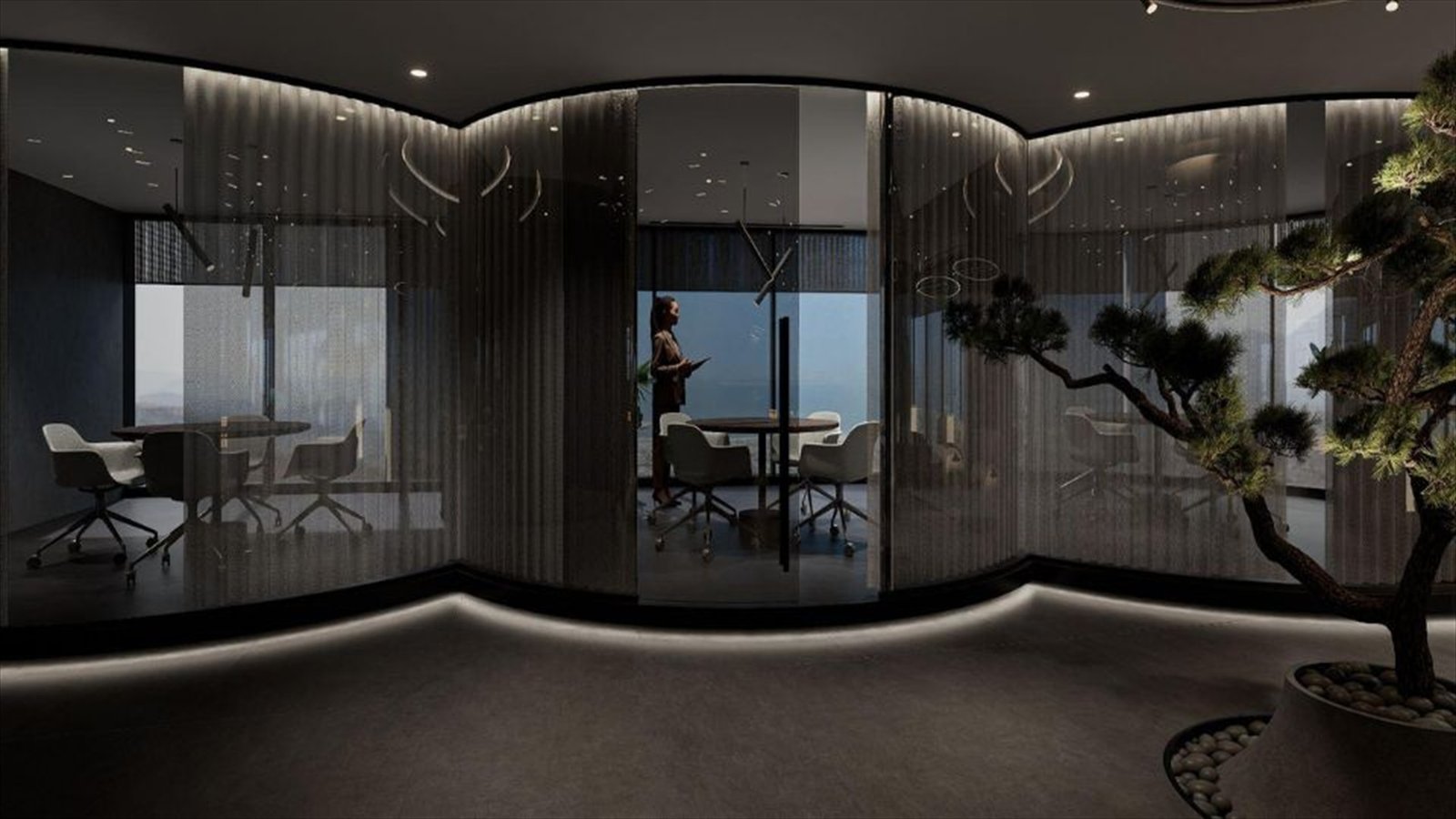 Model walkthrough space