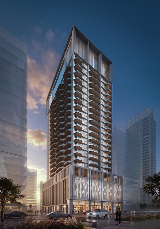 Seven X Seven residential facade