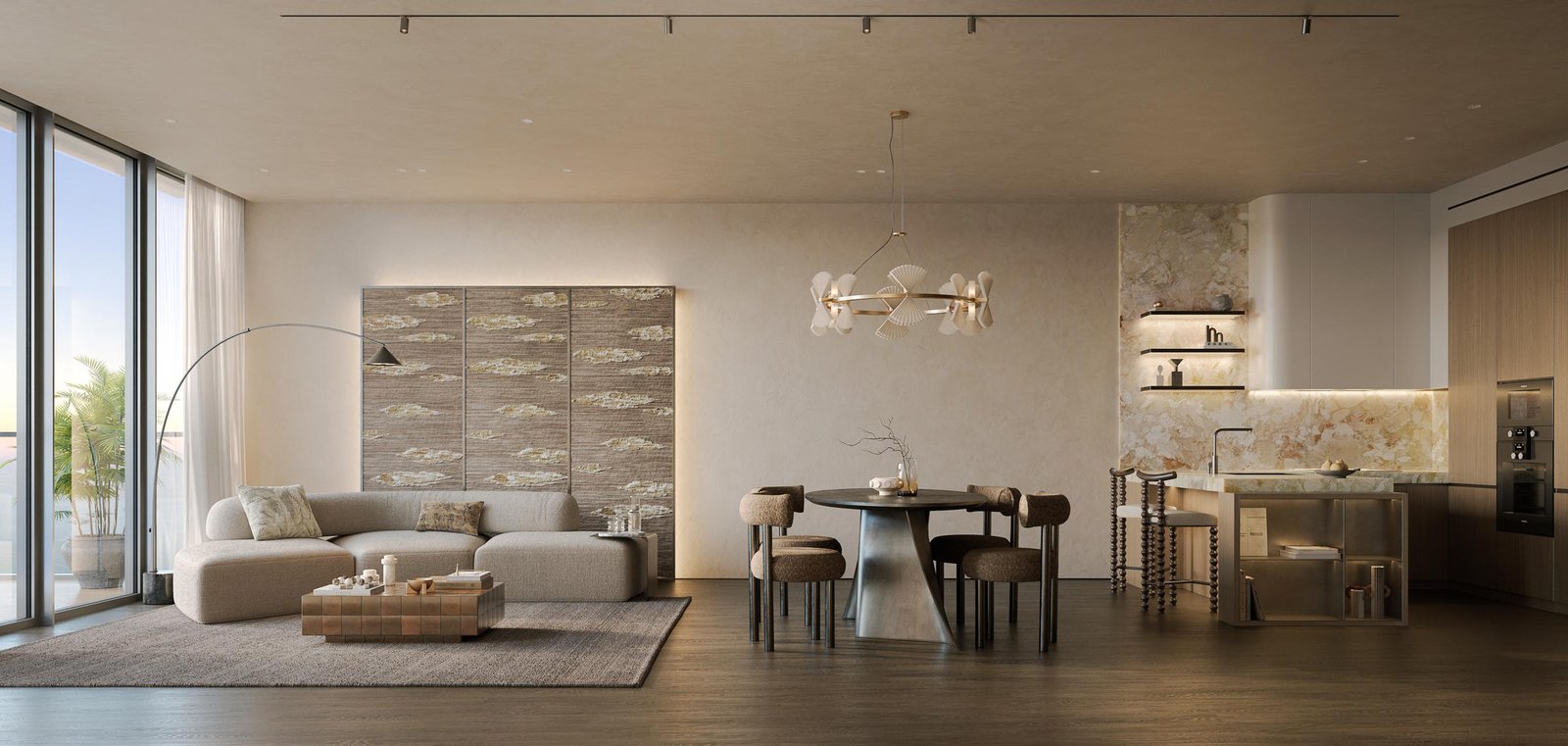 Emerald Villa living lounge